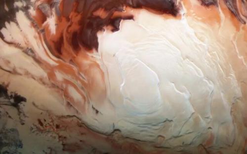 شاید دریاچه های کشف شده مریخ فقط رس یخ زده باشند!
