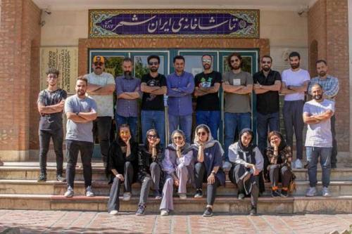 بازیگران نمایش تلفات عرضه شدند