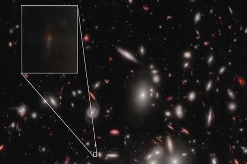 رصد کم نورترین کهکشان در کیهان اولیه توسط جیمز وب