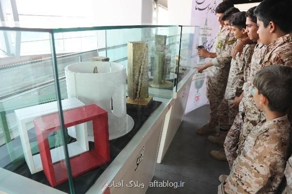 برگزاری نمایشگاه آثار تجسمی سروستان در موزه انقلاب و دفاع مقدس