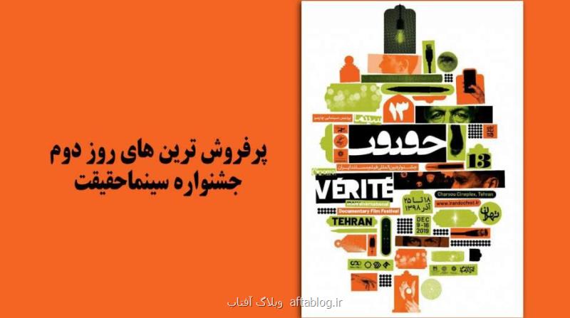 پرفروش ترین های روز دوم جشنواره سینماحقیقت عرضه شدند